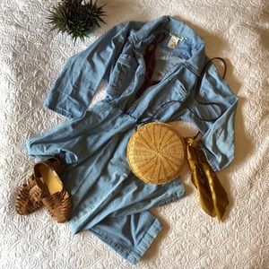 Vintage Boston Proper Jean Jumpsuit